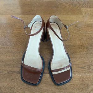 E8 by Miista Leather Sandals. LIKE NEW